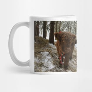 Scottish Highland Cattle Calf 1629 Mug